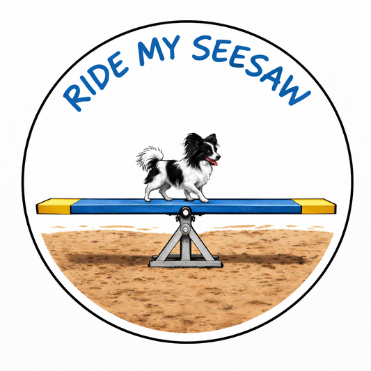 Ride My Seesaw / Papillon / 3" vinyl sticker